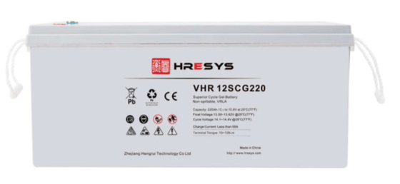 220AH نظام تخزين طاقة البطارية لتطبيقات دوري L525mm X W267mm X H228m